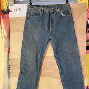 Levi's Straight Leg 501 Jeans - 38x34